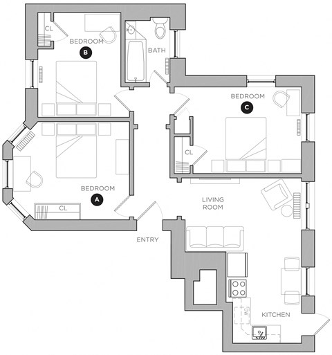 101 S 39th St 1-5 Beds Apartment, Student for Rent - Photo Gallery 42